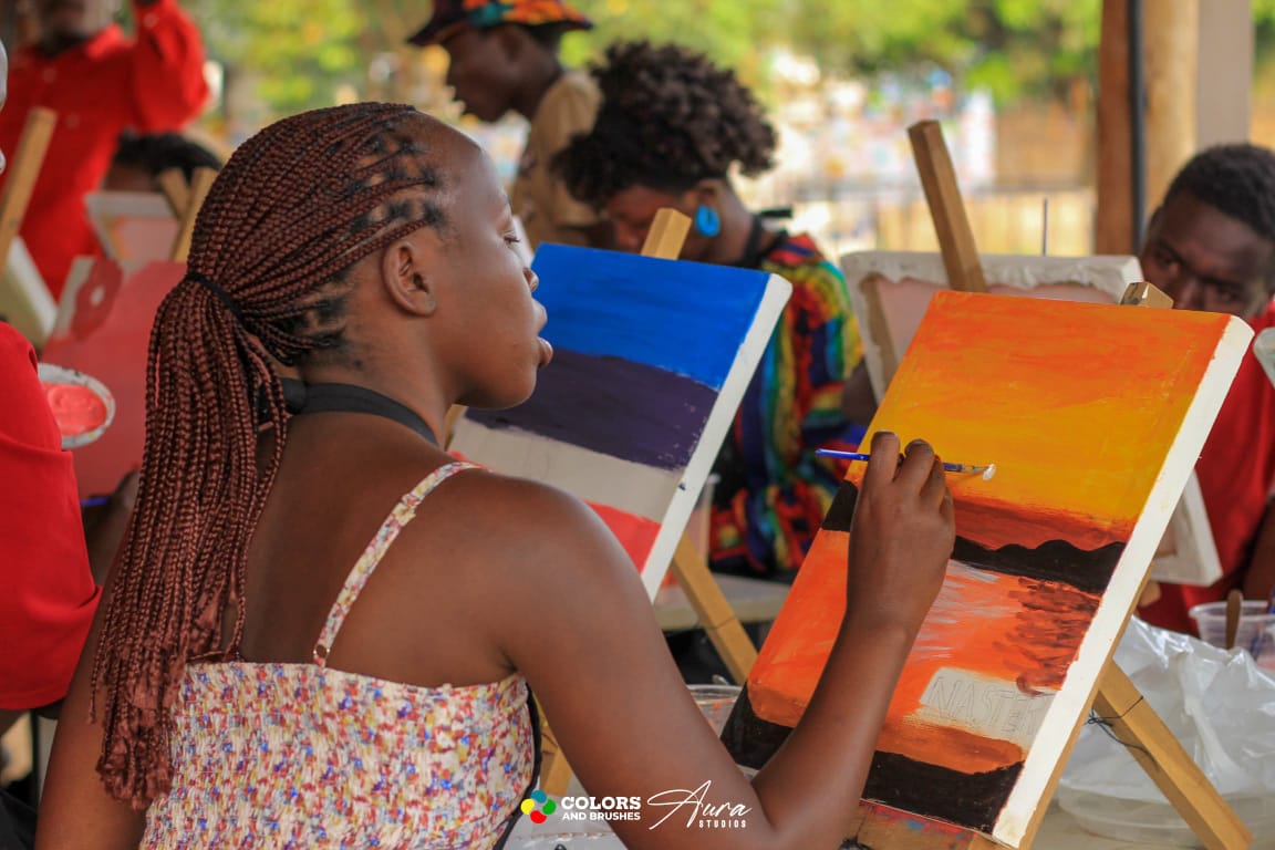 Colors & Brushes community painting